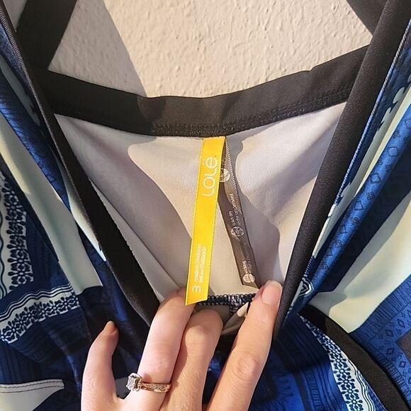 Lole Athletic Dress Blue Quick Dry Lightweight Sleevless Size Medium - Picture 4 of 6